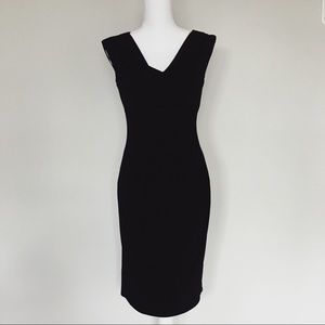 Lauren Ralph Lauren Midi Length Black Dress